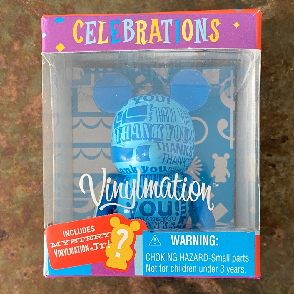 VinylmationDisney Celebrations Thank You Mickey & Mystery Vinylmation Jr. in Box
